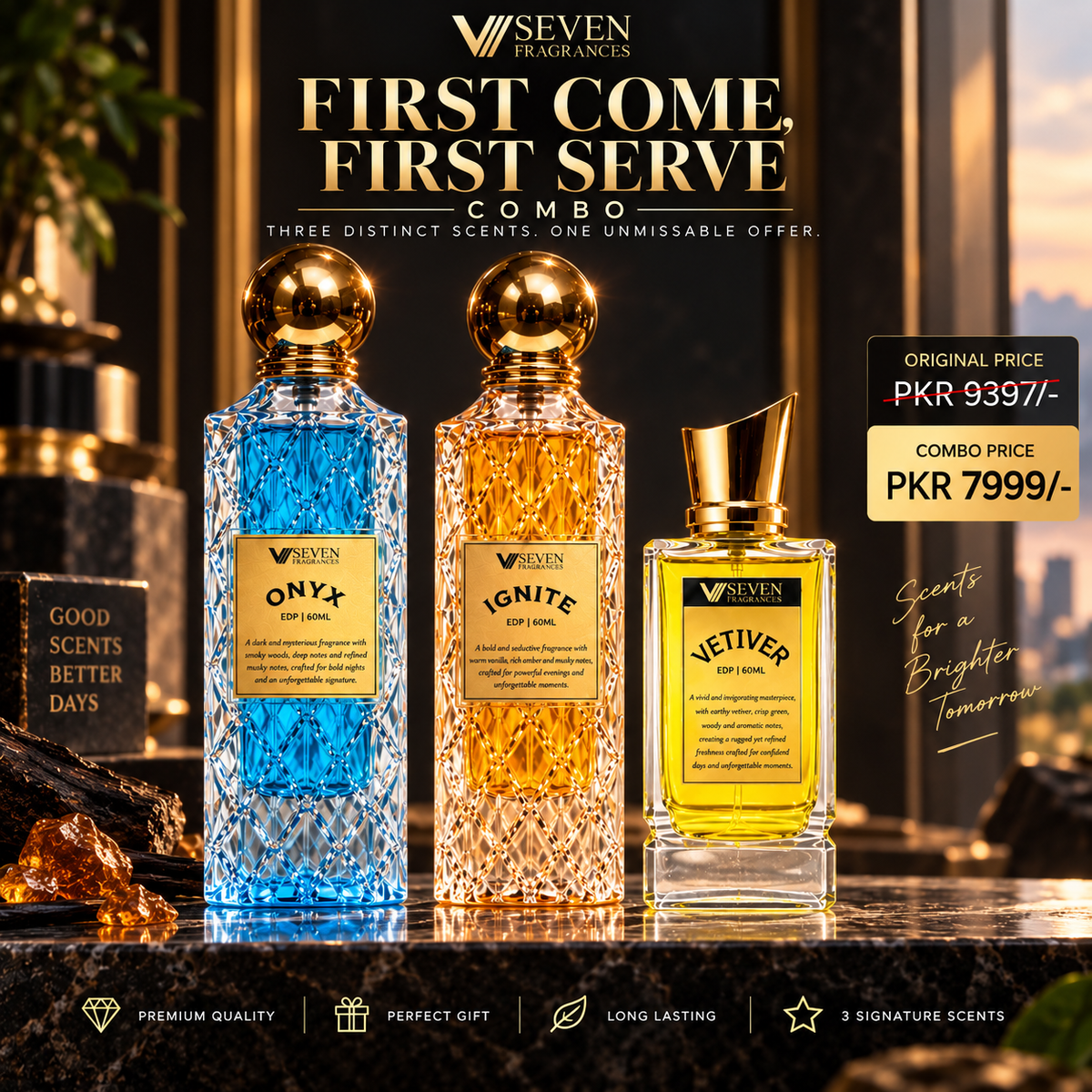 First Come, First Serve Combo